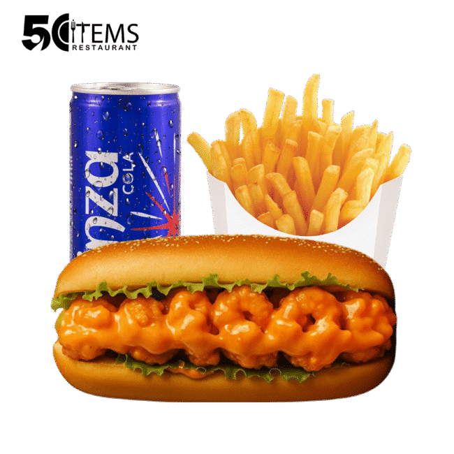 وجبه ساند ديناميت روبيان