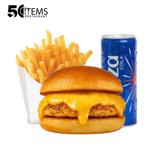 وجبة سماش تشيكن برجر